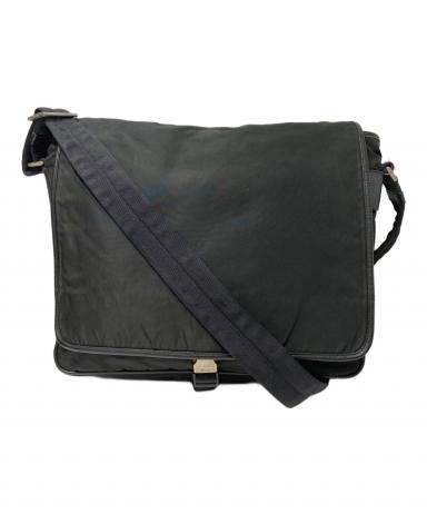 中古・古着通販】PRADA (プラダ) ナイロンメッセンジャーバッグ