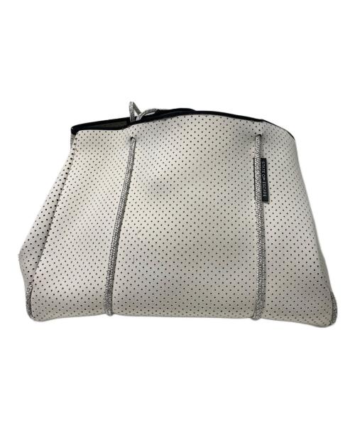 STATE OF ESCAPE（ステイトオブエスケープ）STATE OF ESCAPE (ステイトオブエスケープ) パンチングトートバッグ ホワイトの古着・服飾アイテム