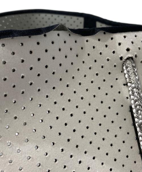 STATE OF ESCAPE（ステイトオブエスケープ）STATE OF ESCAPE (ステイトオブエスケープ) パンチングトートバッグ ホワイトの古着・服飾アイテム