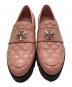 中古・古着 TORY BURCH (トリーバーチ) ミニ エブリ チャンキーローファー ピンク サイズ:7 1/2：23000円