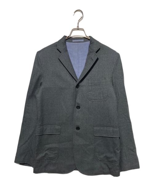 BEAMS PLUS（ビームスプラス）BEAMS PLUS (ビームスプラス) フランネルテーラードジャケット グレー サイズ:Mの古着・服飾アイテム