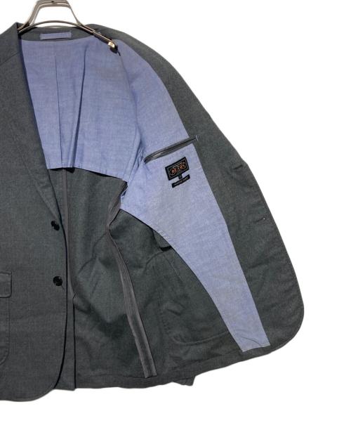 BEAMS PLUS（ビームスプラス）BEAMS PLUS (ビームスプラス) フランネルテーラードジャケット グレー サイズ:Mの古着・服飾アイテム