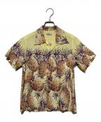 Sun Surfサンサーフ）の古着「アロハシャツ」｜イエロー