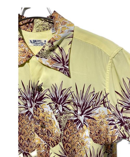 Sun Surf（サンサーフ）Sun Surf (サンサーフ) アロハシャツ イエロー サイズ:XSの古着・服飾アイテム