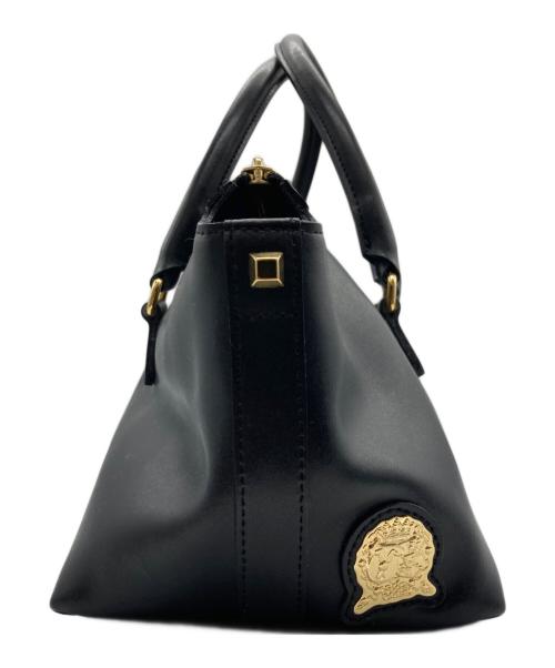 A.D.M.J.（エーディーエムジェイ）A.D.M.J. (エーディーエムジェイ) リバティソフト ハンドバッグ ブラックの古着・服飾アイテム