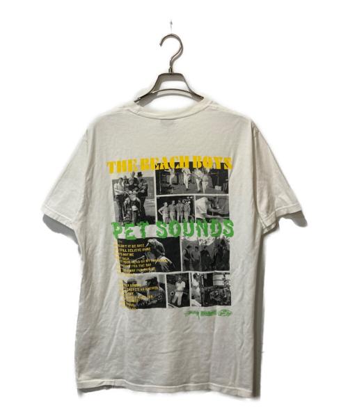 stussy（ステューシー）stussy (ステューシー) beach boys sounds tee ホワイト サイズ:Mの古着・服飾アイテム