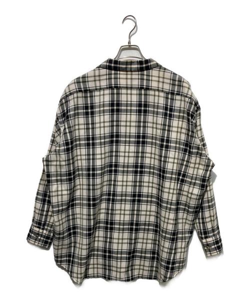 N.HOOLYWOOD（エヌ ハリウッド）N.HOOLYWOOD (エヌ ハリウッド) pieces SHIRT ベージュ サイズ:36の古着・服飾アイテム