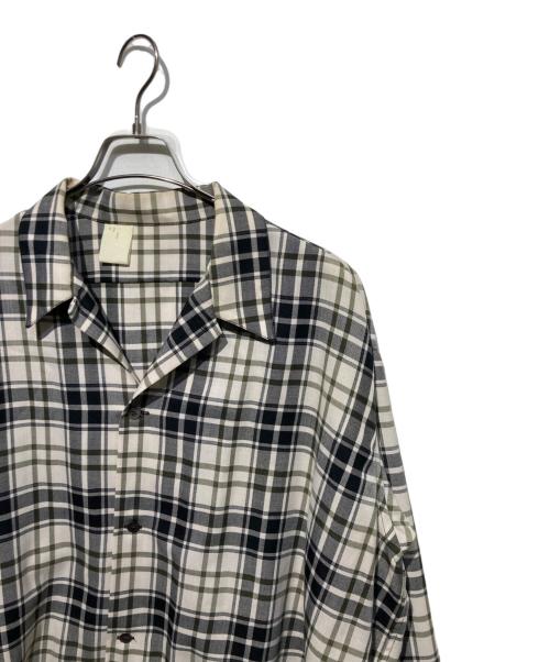 N.HOOLYWOOD（エヌ ハリウッド）N.HOOLYWOOD (エヌ ハリウッド) pieces SHIRT ベージュ サイズ:36の古着・服飾アイテム