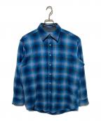 PENDLETONペンドルトン）の古着「オンブレチェックシャツ」｜ブルー