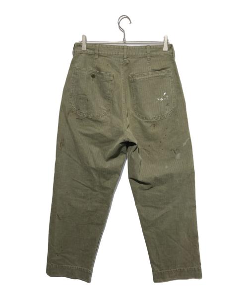 HERILL（ヘリル）HERILL (ヘリル) USMC HBT Pants オリーブ サイズ:1の古着・服飾アイテム