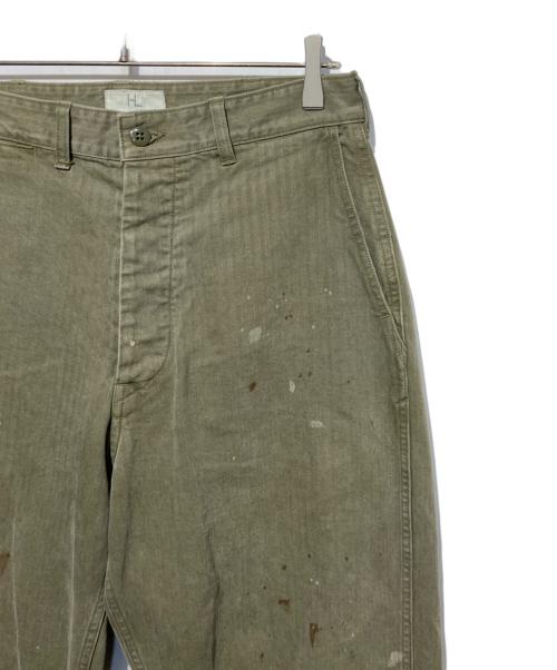 HERILL（ヘリル）HERILL (ヘリル) USMC HBT Pants オリーブ サイズ:1の古着・服飾アイテム