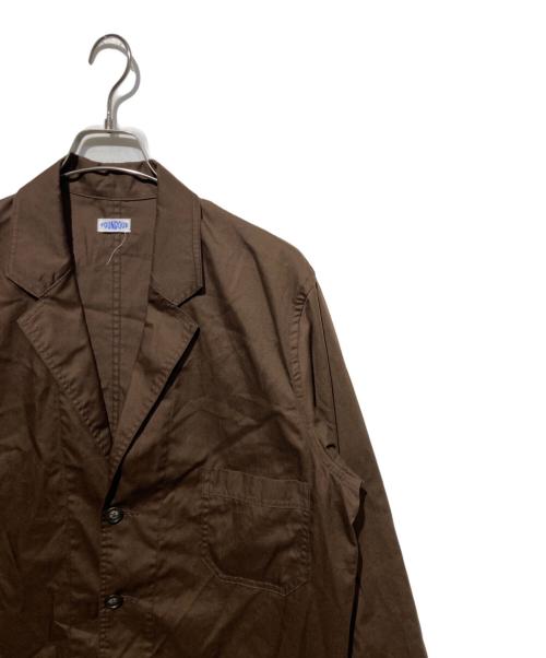 FOUNDOUR（ファウンダ）FOUNDOUR (ファウンダ) WORK JACKET ブラウン サイズ:2の古着・服飾アイテム