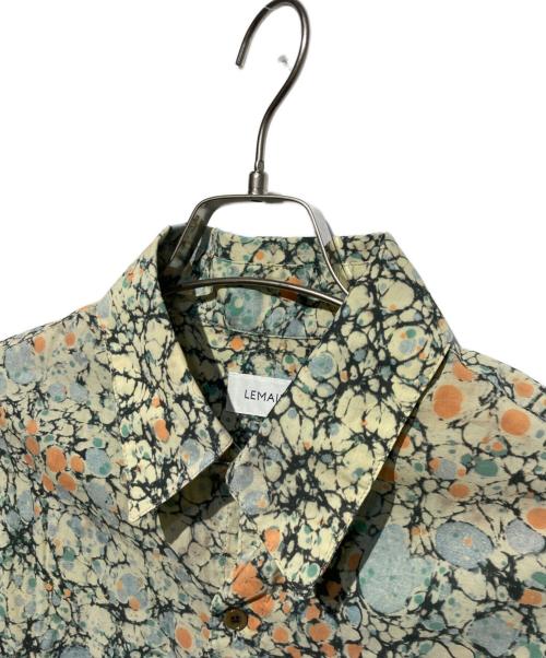 LEMAIRE（ルメール）LEMAIRE (ルメール) 総柄シャツ ベージュ サイズ:XSの古着・服飾アイテム