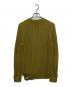 Maison Margiela 10 (メゾンマルジェラ 10) Destroy cable cotton knit cardigan オリーブ サイズ:S：24000円