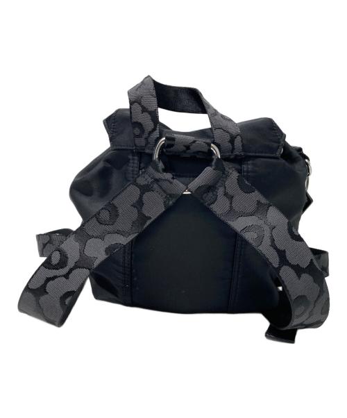 marimekko（マリメッコ）marimekko (マリメッコ) Everything Backpack S ブラックの古着・服飾アイテム