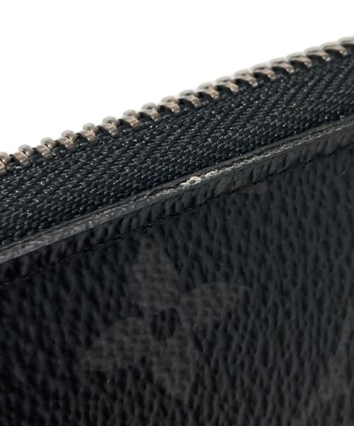 LOUIS VUITTON（ルイ ヴィトン）LOUIS VUITTON (ルイ ヴィトン) ジッピーウォレット・ヴェルティカル 長財布 ブラックの古着・服飾アイテム
