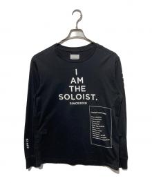 TAKAHIROMIYASHITA TheSoloIst.（タカヒロミヤシタ ザソロイスト）の古着「19AW BOOTLEGSTAFF-T L/S カットソ－」｜ブラック