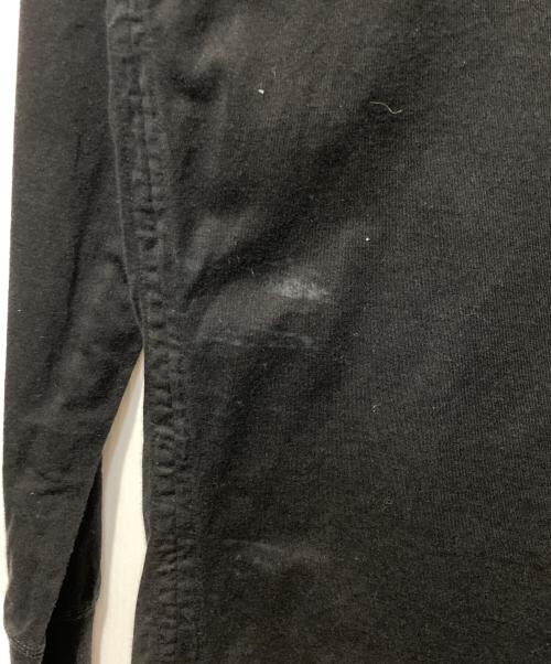 TAKAHIROMIYASHITA TheSoloIst.（タカヒロミヤシタ ザソロイスト）TAKAHIROMIYASHITA TheSoloIst. (タカヒロミヤシタ ザソロイスト) 19AW BOOTLEGSTAFF-T L/S カットソ－ ブラック サイズ:52の古着・服飾アイテム