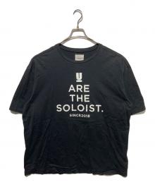 TAKAHIROMIYASHITA TheSoloIst.×UNDERCOVER（タカヒロミヤシタ ザソロイスト×アンダーカバー）の古着「コラボプリントTシャツ」｜ブラック