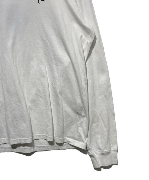 UNDERCOVER（アンダーカバー）UNDERCOVER (アンダーカバー) L/S TEE WITHDRAWAL カットソー ホワイト サイズ:4の古着・服飾アイテム