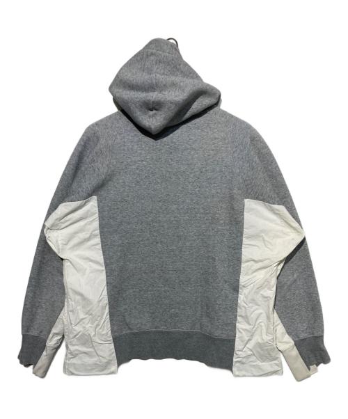 NIKE（ナイキ）NIKE (ナイキ) sacai (サカイ) NRG HOODIE パーカー グレー サイズ:Lの古着・服飾アイテム
