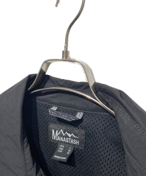 Manastash（マナスタッシュ）Manastash (マナスタッシュ) DRUNKEN JACKET ブラック サイズ:Lの古着・服飾アイテム