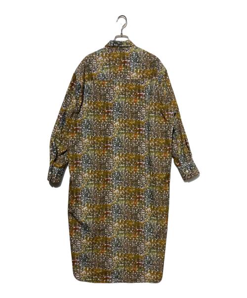 HERALBONY（ヘラルボニー）HERALBONY (ヘラルボニー) シャツワンピース「秋」 カーキ サイズ:Fの古着・服飾アイテム