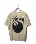 stussy (ステューシー) ８ボールプリントTシャツ アイボリー サイズ:L：8000円