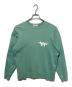 MAISON KITSUNE（メゾンキツネ）の古着「プリントスウェット」｜グリーン
