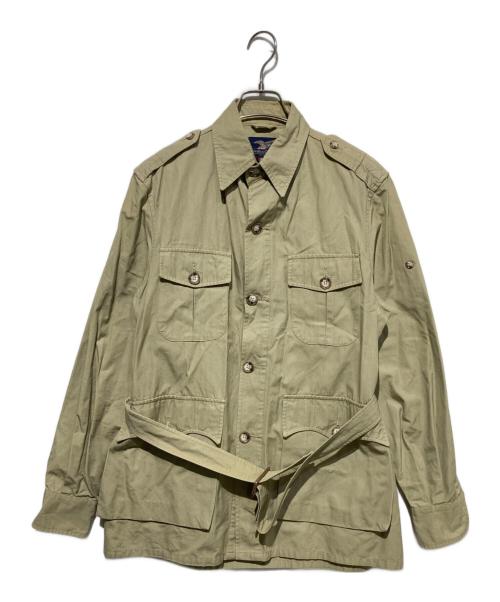 Willis&Geiger（ウィルスガイガー）willis&geiger (ウィルスガイガー) サファリジャケット ベージュ サイズ:38の古着・服飾アイテム
