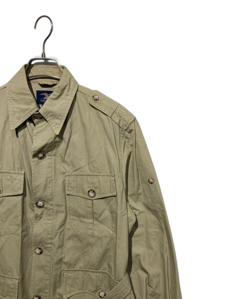 Willis&Geiger（ウィルスガイガー）willis&geiger (ウィルスガイガー) サファリジャケット ベージュ サイズ:38の古着・服飾アイテム