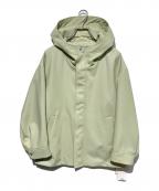 Mila Owenミラオーウェン）の古着「ボンディングフーディブルゾン」｜グリーン