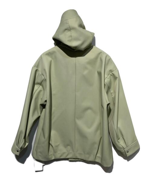 Mila Owen（ミラオーウェン）Mila Owen (ミラオーウェン) ボンディングフーディブルゾン グリーン サイズ:Fの古着・服飾アイテム
