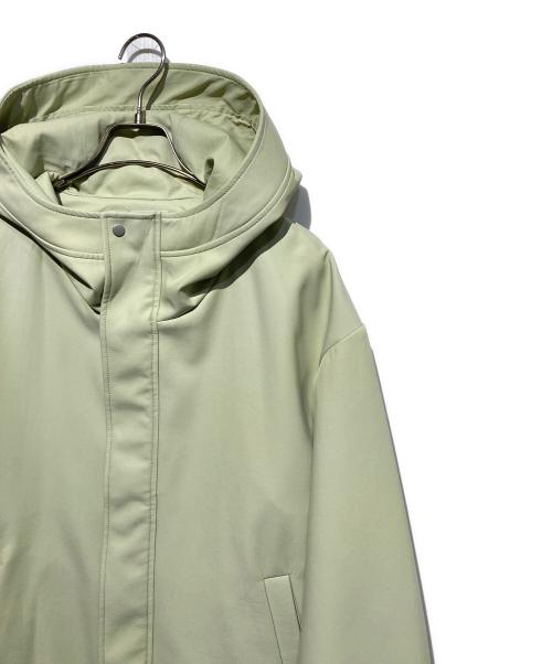 Mila Owen（ミラオーウェン）Mila Owen (ミラオーウェン) ボンディングフーディブルゾン グリーン サイズ:Fの古着・服飾アイテム