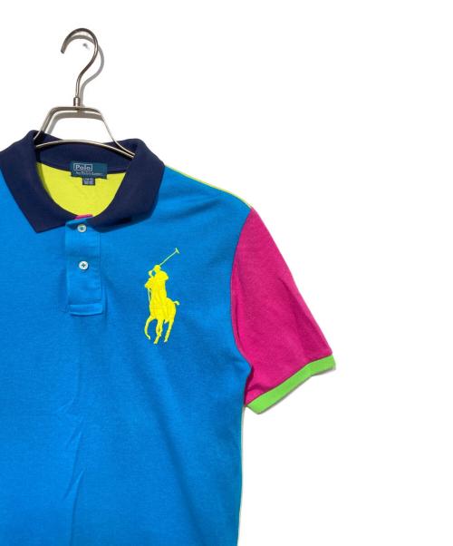 POLO RALPH LAUREN（ポロ・ラルフローレン）POLO RALPH LAUREN (ポロ・ラルフローレン) ビッグポニーポロシャツ マルチカラー サイズ:kids Lの古着・服飾アイテム