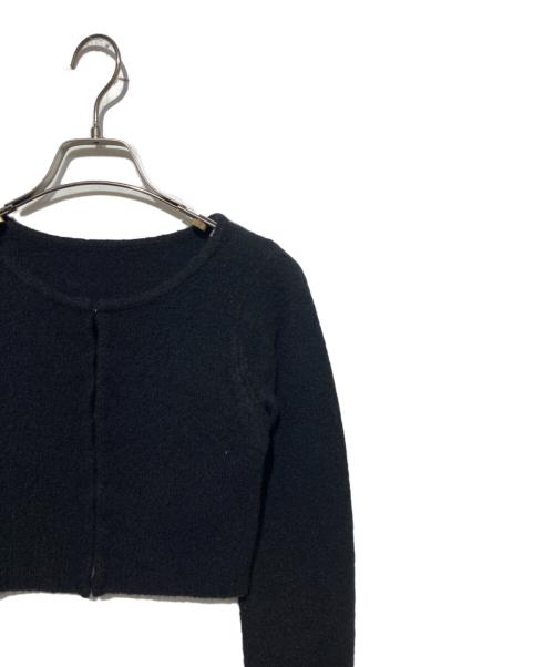 BIOTOP（ビオトープ）BIOTOP (ビオトープ) Cashmere hock cardigan ブラック サイズ:ＦＲＥＥの古着・服飾アイテム