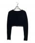 BIOTOP（ビオトープ）の古着「Cashmere hock cardigan」｜ブラック