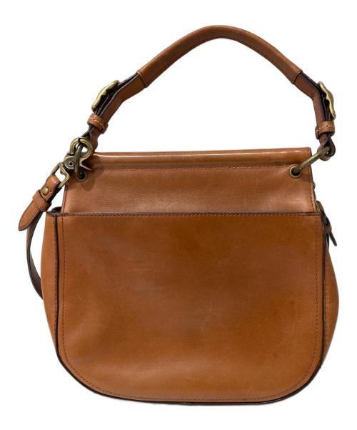 COACH（コーチ）COACH (コーチ) ターンロックショルダーバッグ ブラウンの古着・服飾アイテム