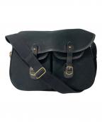 bradyブレディ）の古着「ARIEL TROUT LARGE ショルダーバッグ」｜ブラック