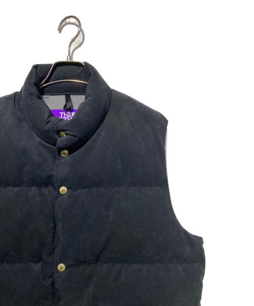 THE NORTHFACE PURPLELABEL（ザ・ノースフェイス パープルレーベル）THE NORTHFACE PURPLELABEL (ザ・ノースフェイス パープルレーベル) Synthetic Leather Field Sierra Vest ブラック サイズ:Sの古着・服飾アイテム