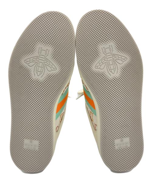 GUCCI（グッチ）GUCCI (グッチ) スクリーナー ローカットスニーカー ホワイト サイズ:37の古着・服飾アイテム