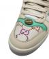 中古・古着 GUCCI (グッチ) スクリーナー ローカットスニーカー ホワイト サイズ:37：50000円