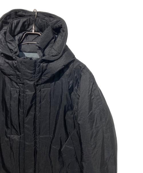 KRAKATAU（クラカタウ）krakatau (クラカタウ) REMOVABLE HOOD PADDED JACKET ブラック サイズ:Sの古着・服飾アイテム