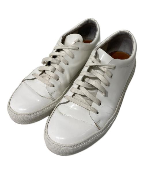 Acne studios（アクネ ストゥディオズ）ACNE STUDIOS (アクネ ストゥディオズ) ローカットスニーカー ホワイト サイズ:42の古着・服飾アイテム
