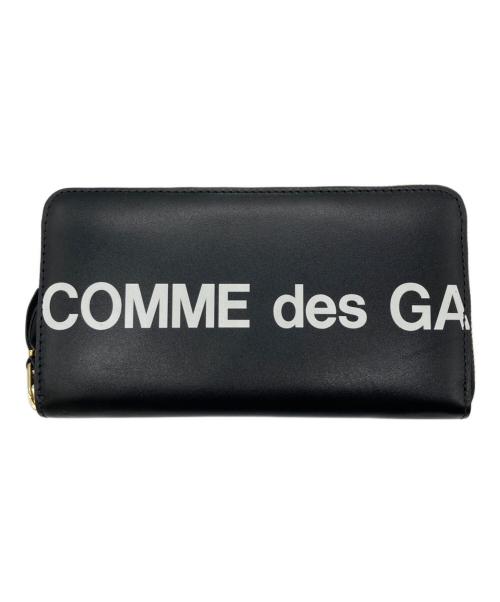 COMME des GARCONS（コムデギャルソン）COMME des GARCONS (コムデギャルソン) Huge Logo 長財布 ブラックの古着・服飾アイテム