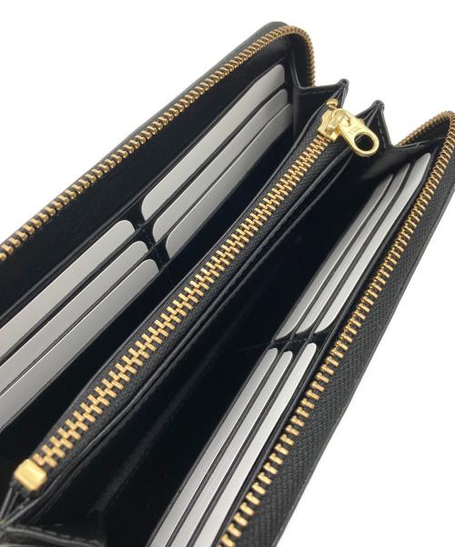 COMME des GARCONS（コムデギャルソン）COMME des GARCONS (コムデギャルソン) Huge Logo 長財布 ブラックの古着・服飾アイテム