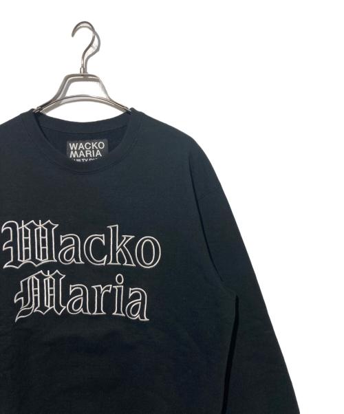 WACKO MARIA（ワコマリア）WACKO MARIA (ワコマリア) HEAVY WEIGHT CREW NECK SWEAT SHIRT ブラック サイズ:Mの古着・服飾アイテム