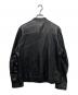 URBAN BARON (アーバンバロン) シングルライダースジャケット ブラック サイズ:　：7000円
