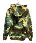 X-LARGE (エクストララージ) CAMO ZIP UP HOODED SWT オリーブ サイズ:M：7000円