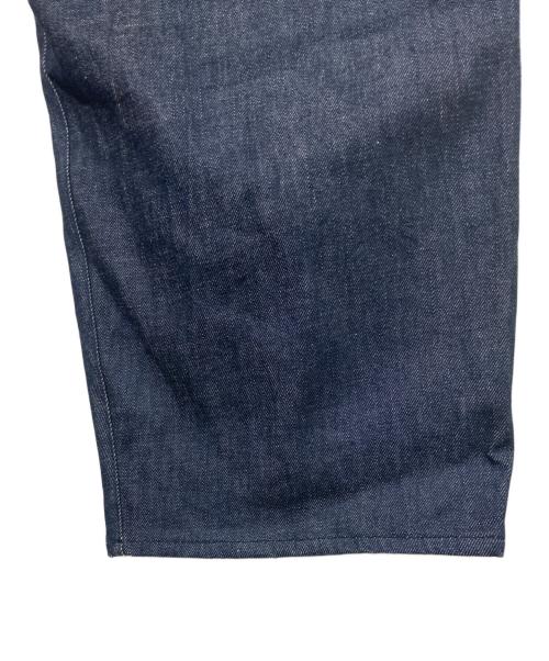 Y's for men（ワイズフォーメン）Y's for men (ワイズフォーメン) タックワイドデニムパンツ インディゴ サイズ:2の古着・服飾アイテム